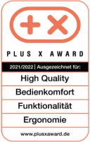 Der Plus X Award zur Bedienung, Funktionalität und Ergonomie