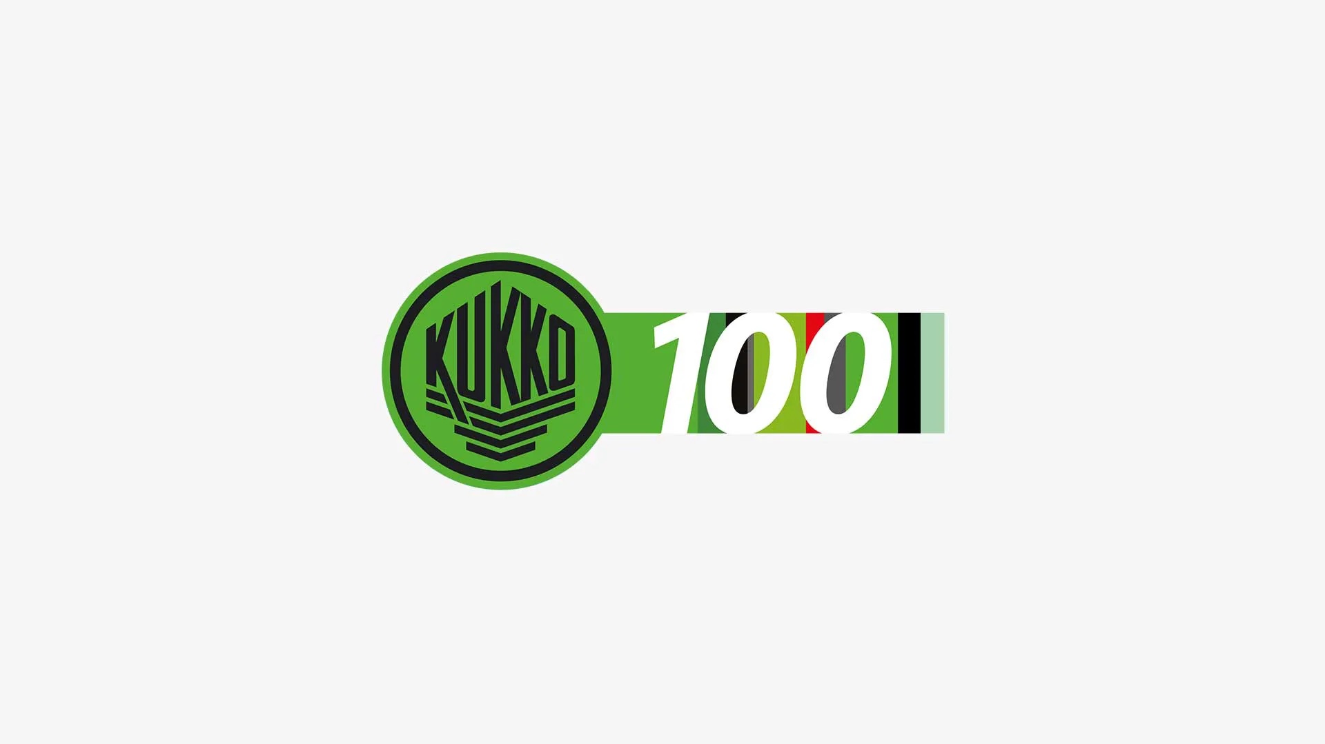 Das KUKKO Logo zum 100-jährigen Bestehen